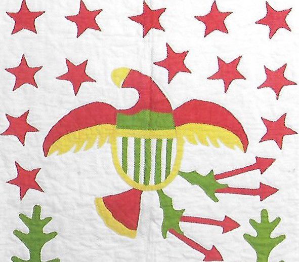 American Pride quilt - Muncy Historical Society quilt show 2019